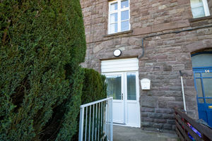 Communal entrance door- click for photo gallery